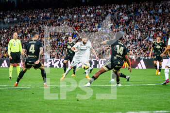 2023-04-22 - Karim Benzema (Real Madrid) in action during the football match between
Real Madrid and Celta Vigo
valid for the match day 30 of the Spanish first division league “La Liga” celebrated in Madrid, Spain at Bernabeu stadium on Saturday 22 April 2023 - REAL MADRID VS CELTA VIGO - SPANISH LA LIGA - SOCCER