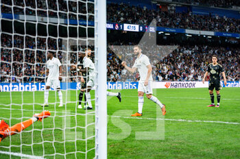 2023-04-22 - Nacho (Real Madrid) celebrate a goal during the football match between
Real Madrid and Celta Vigo
valid for the match day 30 of the Spanish first division league “La Liga” celebrated in Madrid, Spain at Bernabeu stadium on Saturday 22 April 2023 - REAL MADRID VS CELTA VIGO - SPANISH LA LIGA - SOCCER