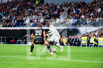 2023-04-22 - Eduardo Camavinga (Real Madrid) in action during the football match between
Real Madrid and Celta Vigo
valid for the match day 30 of the Spanish first division league “La Liga” celebrated in Madrid, Spain at Bernabeu stadium on Saturday 22 April 2023 - REAL MADRID VS CELTA VIGO - SPANISH LA LIGA - SOCCER