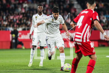 2023-04-25 - Marco Asensio of Real Madrid during the Spanish championship La Liga football match between Girona FC and Real Madrid on April 25, 2023 at Montilivi stadium in Girona, Spain - FOOTBALL - SPANISH CHAMP - GIRONA V REAL MADRID - SPANISH LA LIGA - SOCCER
