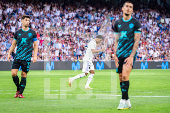 2023-04-29 - Rodrygo (Real Madrid) celebrate his goal during the football match between
Real Madrid and Almeria
valid for the match day 32 of the Spanish first division league “La Liga” celebrated in Madrid, Spain at Bernabeu stadium on Saturday 29 April 2023 - REAL MADRID VS ALMERIA - SPANISH LA LIGA - SOCCER