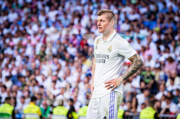 2023-04-29 - Toni Kroos (Real Madrid) during the football match between
Real Madrid and Almeria
valid for the match day 32 of the Spanish first division league “La Liga” celebrated in Madrid, Spain at Bernabeu stadium on Saturday 29 April 2023 - REAL MADRID VS ALMERIA - SPANISH LA LIGA - SOCCER
