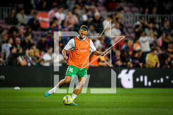 2023-04-29 - German Pezzella (Betis) during a La Liga Santander match between FC Barcelona and Betis at Spotify Camp Nou, in Barcelona, Spain on April 29, 2023. (Photo / Felipe Mondino) - BARCELONA VS BETIS - SPANISH LA LIGA - SOCCER
