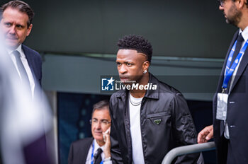 2023-05-24 - Vinicius Junior (Real Madrid) before the football match between
Real Madrid and Rayo Vallecano
valid for the match day 36 of the Spanish first division league “La Liga” celebrated in Madrid, Spain at Bernabeu stadium on Wednesday 24 May 2023 - REAL MADRID VS RAYO VALLECANO - SPANISH LA LIGA - SOCCER