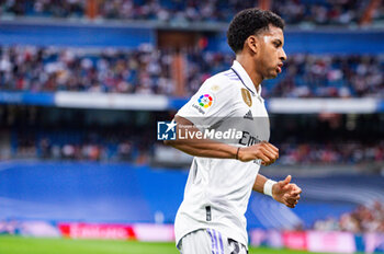 2023-05-24 - Rodrygo (Real Madrid) during the football match between
Real Madrid and Rayo Vallecano
valid for the match day 36 of the Spanish first division league “La Liga” celebrated in Madrid, Spain at Bernabeu stadium on Wednesday 24 May 2023 - REAL MADRID VS RAYO VALLECANO - SPANISH LA LIGA - SOCCER