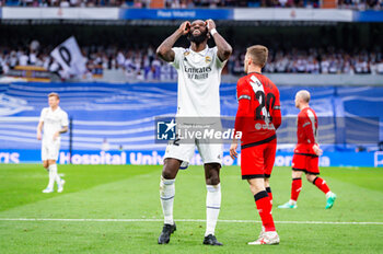 2023-05-24 - Antonio Rudiger (Real Madrid) during the football match between
Real Madrid and Rayo Vallecano
valid for the match day 36 of the Spanish first division league “La Liga” celebrated in Madrid, Spain at Bernabeu stadium on Wednesday 24 May 2023 - REAL MADRID VS RAYO VALLECANO - SPANISH LA LIGA - SOCCER