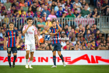 2023-05-28 - Sergi Roberto (FC Barcelona) during a La Liga Santander match between FC Barcelona and RCD Mallorca at Spotify Camp Nou, in Barcelona, Spain on May 28, 2023. (Photo / Felipe Mondino) - FC BARCELONA VS RCD MALLORCA - SPANISH LA LIGA - SOCCER