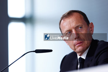 2023-06-15 - Emilio Butragueno, Sports Director of Real Madrid during the presentation of Jude Bellingham as new player of Real Madrid on June 15, 2023 at Ciudad Deportiva Real Madrid in Valdebebas, Madrid, Spain - FOOTBALL - PRESENTATION JUDE BELLINGHAM IN REAL MADRID - SPANISH LA LIGA - SOCCER