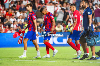 2023-08-28 - Joao Felix (Atletico Madrid) leaving the field without playing at the end of the LaLiga EA Sports football match between Rayo Vallecano vs Atletico Madrid played at Estadio de Vallecas on August 28, 2023 in Madrid, Spain - RAYO VALLECANO VS ATLETICO MADRID - SPANISH LA LIGA - SOCCER