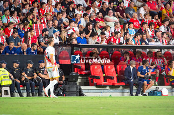 2023-08-28 - Joao Felix (Atletico Madrid) sitting in the bench during the LaLiga EA Sports football match between Rayo Vallecano vs Atletico Madrid played at Estadio de Vallecas on August 28, 2023 in Madrid, Spain - RAYO VALLECANO VS ATLETICO MADRID - SPANISH LA LIGA - SOCCER