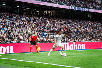 2023-09-02 - Brahim Diaz (Real Madrid) during the LaLiga EA Sports football match between Real Madrid vs Getafe played at Bernabeu stadium on September 02, 2023 in Madrid, Spain - REAL MADRID VS GETAFE - SPANISH LA LIGA - SOCCER