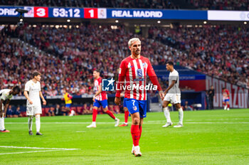2023-09-24 - Antoine Griezmann (Atletico Madrid) during the football match between Atletico Madrid vs Real Madrid, knows as the Derbi of Madrid, valid for the matchday 06 of LaLiga EA Sports played at Estadio Civitas Metropolitano on September 24, 2023 in Madrid, Spain - ATLETICO MADRID VS REAL MADRID - SPANISH LA LIGA - SOCCER