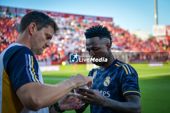 2023-09-30 - -m7 during a La Liga EA Sports match between Girona FC and Real Madrid at Estadio Municipal de Montilivi, in Girona, ,Spain on September 30, 2023. (Photo / Felipe Mondino) - GIRONA FC - REAL MADRID CF - SPANISH LA LIGA - SOCCER