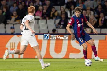2023-10-25 - BARCELONA, SPAIN - OCTOBER 25: Marcos Alonso of FC Barcelona during the UEFA Champions League match between FC Barcelona and FC Shakhtar Donetsk at the Estadi Olimpic Lluis Companys on October 25, 2023 in Barcelona, SpainSpain La Liga soccer match UEFA Champions League FC Barcelona vs Shakhtar 900/Cordon Press - LA LIGA: UEFA CHAMPIONS LEAGUE FC BARCELONA VS SHAKHTAR - SPANISH LA LIGA - SOCCER