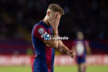 2023-10-25 - BARCELONA, SPAIN - OCTOBER 25: Fermin Lppez of FC Barcelona during the UEFA Champions League match between FC Barcelona and FC Shakhtar Donetsk at the Estadi Olimpic Lluis Companys on October 25, 2023 in Barcelona, SpainSpain La Liga soccer match UEFA Champions League FC Barcelona vs Shakhtar 900/Cordon Press - LA LIGA: UEFA CHAMPIONS LEAGUE FC BARCELONA VS SHAKHTAR - SPANISH LA LIGA - SOCCER