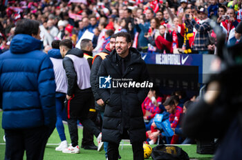 2023-12-10 - Diego Pablo Simeone, head coach of Atletico Madrid seen before the La Liga EA Sports 2023/24 football match between Atletico Madrid vs Almeria at Metropolitano stadium in Madrid, Spain. - ATLETICO MADRID VS ALMERIA - SPANISH LA LIGA - SOCCER