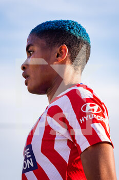 2023-03-12 - Rasheedat Ajibade (Atletico Madrid) during the women’s football match between
Atletico Madrid vs Real Madrid celebrated in Alcalá de Henares, Spain at Centro Deportivo Cívitas stadium on Sunday 12 March 2023 valid for match day 21 of the women's spanish first division “Liga F” football league - ATLETICO MADRID VS REAL MADRID - SPANISH PRIMERA DIVISION WOMEN - SOCCER