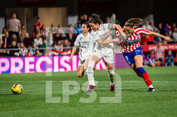 2023-03-12 - Ivana Andres (Real Madrid) and Andrea Staskova (Atletico Madrid) in action during the women’s football match between
Atletico Madrid vs Real Madrid celebrated in Alcalá de Henares, Spain at Centro Deportivo Cívitas stadium on Sunday 12 March 2023 valid for match day 21 of the women's spanish first division “Liga F” football league - ATLETICO MADRID VS REAL MADRID - SPANISH PRIMERA DIVISION WOMEN - SOCCER