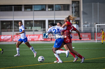 2023-11-12 - Gift Monday (UD Tenerife) during a Liga F match between Levante Las Planas and UD Tenerife at Camp Municipal Les Planes, in Barcelona, ,Spain on November 12, 2023. (Photo / Felipe Mondino) - LEVANTE LAS PLANAS - UD TENERIFE - SPANISH PRIMERA DIVISION WOMEN - SOCCER