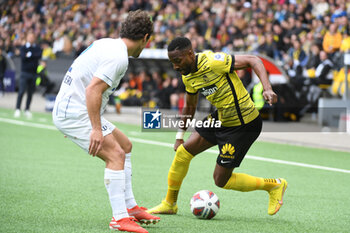 2023-05-14 - May 14, 2023, Bern, Wankdorf Stadium, Super League: BSC Young Boys - FC Zurich, #21 Ulisses Garcia (Young Boys) against #2 Lindrit Kamberi (FCZ). - SUPER LEAGUE: BSC YOUNG BOYS - FC ZURICH - SWISS SUPER LEAGUE - SOCCER
