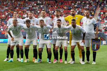 2023-06-15 - Italy team line up - SEMIFINAL - SPAIN VS ITALY - UEFA NATIONS LEAGUE - SOCCER