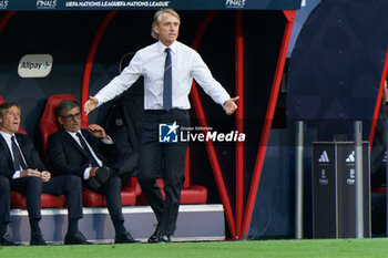 2023-06-15 - Roberto Mancini head coach of Italy - SEMIFINAL - SPAIN VS ITALY - UEFA NATIONS LEAGUE - SOCCER