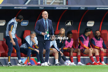 2023-06-15 - Luis de la Fuente head coach of Spain - SEMIFINAL - SPAIN VS ITALY - UEFA NATIONS LEAGUE - SOCCER