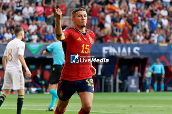 2023-06-15 - Yeremy Pino (Spain) celebrates after scoring a goal - SEMIFINAL - SPAIN VS ITALY - UEFA NATIONS LEAGUE - SOCCER