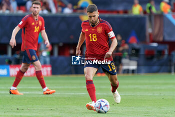 2023-06-15 - Jordi Alba (Spain) - SEMIFINAL - SPAIN VS ITALY - UEFA NATIONS LEAGUE - SOCCER