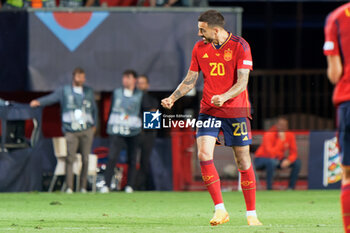 2023-06-15 - Joselu (Spain) celebrates after scoring a goal - SEMIFINAL - SPAIN VS ITALY - UEFA NATIONS LEAGUE - SOCCER