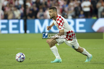 2023-06-14 - Mateo Kovacic of Croatia during the UEFA Nations League, Semi-finals football match between Netherlands and Croatia on June 14, 2023 at Stadion Feijenoord 'De Kuip' in Rotterdam, Netherlands - FOOTBALL - UEFA NATIONS LEAGUE 2023 - 1/2 - NETHERLANDS V CROATIA - UEFA NATIONS LEAGUE - SOCCER