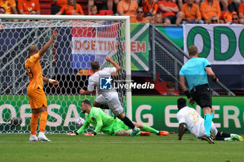 2023-06-18 - Davide Frattesi (Italy) scores a goal of 0-2 - THIRD-PLACE MATCH - NETHERLANDS VS ITALY - UEFA NATIONS LEAGUE - SOCCER