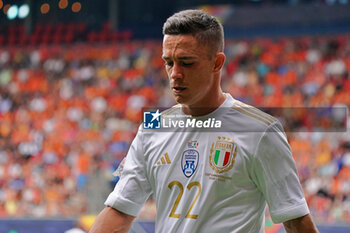 2023-06-18 - Giacomo Raspadori (Italy) - THIRD-PLACE MATCH - NETHERLANDS VS ITALY - UEFA NATIONS LEAGUE - SOCCER