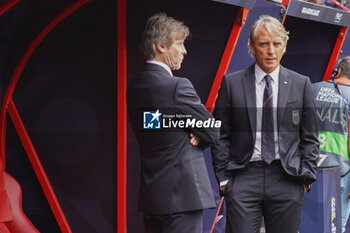 2023-06-18 - Roberto Mancini head coach of Italy and Team manager Gabriele Oriali (Italy) - THIRD-PLACE MATCH - NETHERLANDS VS ITALY - UEFA NATIONS LEAGUE - SOCCER