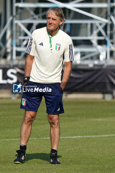 2023-06-17 - Roberto Mancini head coach of Italy - TRAINING SESSION FOR THE ITALIA TEAM - UEFA NATIONS LEAGUE - SOCCER