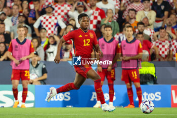 2023-06-18 - Ansu Fati of Spain during the UEFA Nations League 2023, Final football match between Croatia and Spain on June 18, 2023 at Stadion Feijenoord 'De Kuip' in Rotterdam, Netherlands - FOOTBALL - UEFA NATIONS LEAGUE 2023 - FINAL - CROATIA V SPAIN - UEFA NATIONS LEAGUE - SOCCER