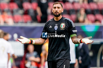 2023-06-18 - Gianluigi Donnarumma of Italy during the UEFA Nations League 2023, Third-place match between Netherlands and Italy on June 18, 2023 at De Grolsch Veste, FC Twente stadium in Enschede, Netherlands - FOOTBALL - UEFA NATIONS LEAGUE 2023 - 3RD PLACE - NETHERLANDS V ITALY - UEFA NATIONS LEAGUE - SOCCER