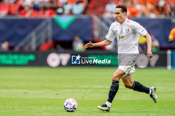 2023-06-18 - Federico Chiesa of Italy during the UEFA Nations League 2023, Third-place match between Netherlands and Italy on June 18, 2023 at De Grolsch Veste, FC Twente stadium in Enschede, Netherlands - FOOTBALL - UEFA NATIONS LEAGUE 2023 - 3RD PLACE - NETHERLANDS V ITALY - UEFA NATIONS LEAGUE - SOCCER