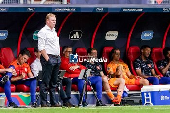 2023-06-18 - Coach Ronald Koeman of The Netherlands during the UEFA Nations League 2023, Third-place match between Netherlands and Italy on June 18, 2023 at De Grolsch Veste, FC Twente stadium in Enschede, Netherlands - FOOTBALL - UEFA NATIONS LEAGUE 2023 - 3RD PLACE - NETHERLANDS V ITALY - UEFA NATIONS LEAGUE - SOCCER