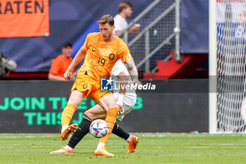 2023-06-18 - Wout Weghorst of The Netherlands during the UEFA Nations League 2023, Third-place match between Netherlands and Italy on June 18, 2023 at De Grolsch Veste, FC Twente stadium in Enschede, Netherlands - FOOTBALL - UEFA NATIONS LEAGUE 2023 - 3RD PLACE - NETHERLANDS V ITALY - UEFA NATIONS LEAGUE - SOCCER