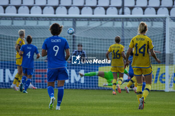 2023-09-26 - The Swedish goal of Johanna Rytting Kaneryd that decided the UEFA Womens Nations League match between Italy and Sweden at on September 26, 2023 in Castel di Sangro, Italy. ©Photo: Cinzia Camela. - ITALY WOMEN VS SWEDEN - UEFA NATIONS LEAGUE - SOCCER