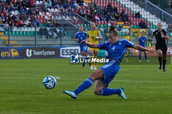 2023-09-26 - Aurora Galli of Italy during the UEFA Womens Nations League match between Italy and Sweden at on September 26, 2023 in Castel di Sangro, Italy. ©Photo: Cinzia Camela. - ITALY WOMEN VS SWEDEN - UEFA NATIONS LEAGUE - SOCCER