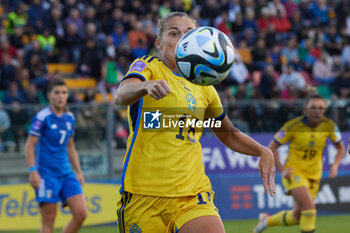 2023-09-26 - Filippa Angeldal of Sweden in action during the UEFA Womens Nations League match between Italy and Sweden at on September 26, 2023 in Castel di Sangro, Italy. ©Photo: Cinzia Camela. - ITALY WOMEN VS SWEDEN - UEFA NATIONS LEAGUE - SOCCER