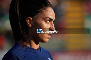 2023-09-26 - Martina Piemonte of Italy during the warm-up of the UEFA Womens Nations League match between Italy and Sweden at on September 26, 2023 in Castel di Sangro, Italy. ©Photo: Cinzia Camela. - ITALY WOMEN VS SWEDEN - UEFA NATIONS LEAGUE - SOCCER