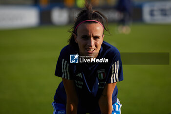 2023-09-26 - Barbara Bonansea of Italy during the warm-up of the UEFA Womens Nations League match between Italy and Sweden at on September 26, 2023 in Castel di Sangro, Italy. ©Photo: Cinzia Camela. - ITALY WOMEN VS SWEDEN - UEFA NATIONS LEAGUE - SOCCER