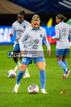 2023-08-02 - Amandine Henry of France warms up ahead of the 2023 UEFA Women’s Nations League, League A - Group A2 football match between France and Portugal on 22 September 2023 at Stade du Hainaut - Valenciennes, France - FOOTBALL - WOMEN'S NATIONS LEAGUE 2023 - FRANCE V PORTUGAL - UEFA NATIONS LEAGUE - SOCCER