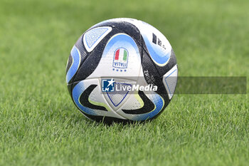 2023-10-27 - the match ball during Soccer - Uefa Nations League between Women - Italy vs Spain at Arechi Stadium - WOMEN - ITALY VS SPAIN - UEFA NATIONS LEAGUE - SOCCER