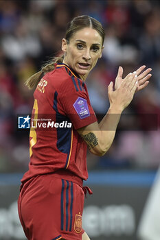 2023-10-27 - Esther Gonzalez of Spain gesticulates during Soccer - Uefa Nations League between Women - Italy vs Spain at Arechi Stadium - WOMEN - ITALY VS SPAIN - UEFA NATIONS LEAGUE - SOCCER