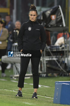 2023-10-27 - Montserrat Tome coach of Spain during Soccer - Uefa Nations League between Women - Italy vs Spain at Arechi Stadium - WOMEN - ITALY VS SPAIN - UEFA NATIONS LEAGUE - SOCCER