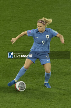 2023-10-31 - Eugenie Le Sommer of France during the UEFA Women's Nations League, League A Group A2 football match between France and Norway on October 31, 2023 at Stade Auguste Delaune in Reims, France - FOOTBALL - WOMEN'S NATIONS LEAGUE - FRANCE V NORWAY - UEFA NATIONS LEAGUE - SOCCER